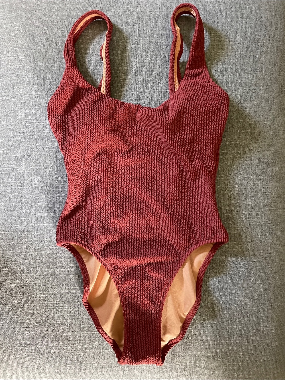 J.Crew women’s textured one-piece swimsuit